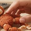 3D Printed Gorilla Toy Mini Figurine with Articulated Joints, Small Desktop Ornament Stress Relief Toy, Creative Cute Animal Model Gift for