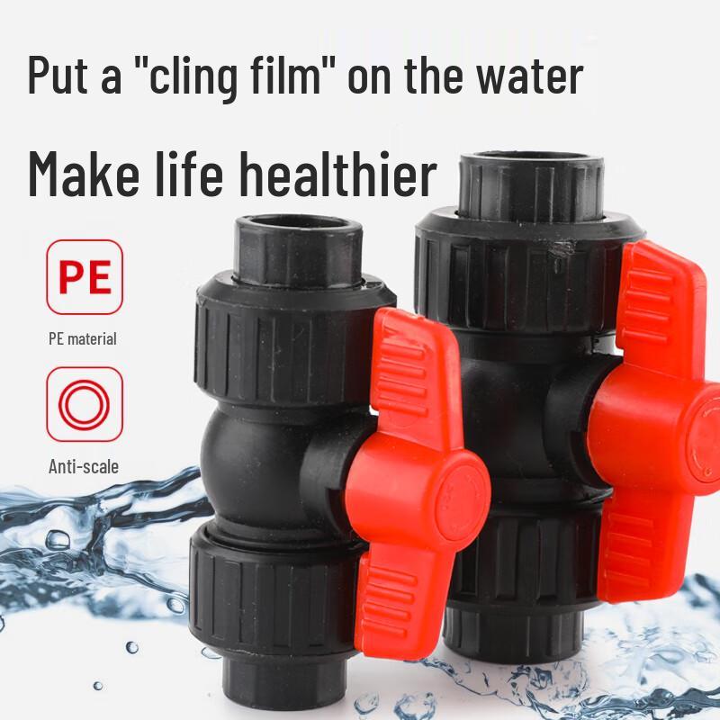 Lijiu Hong PE Double Union Socket Fusion Ball Valve