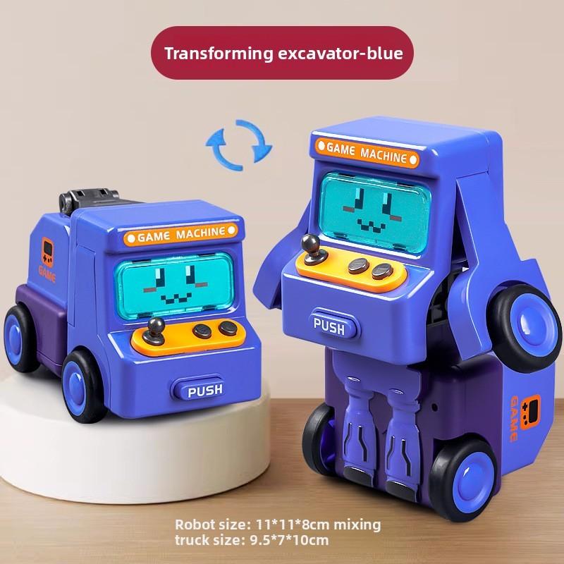 

Детские Игрушки Трансформеры-Внедорожники, Имитирующие Рабочую Технику Blue Excavator