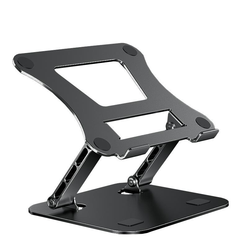 515 Adjustable Aluminum Laptop Stand with Heat Dissipation and Rotating Feature
