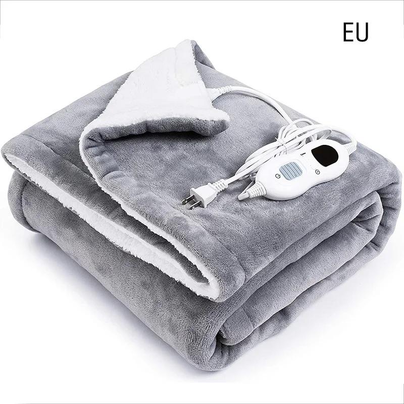 

1688 Washable Warmer Electric Blanket Heating Shawl Pad Blanket Timing Body Heating Knee Thicker Winter Heater Function