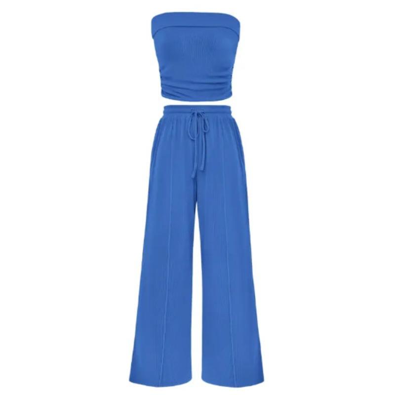 IHUASU Women's Fashion Casual Sleeveless Pants Suits
