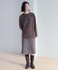 Yutosiseu Suede Midi Skirt(Brown)