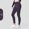 Women's High Waist Tummy Control Yoga Leggings - Bare Feel, Peach Butt, Cropped Running Fitness Pants