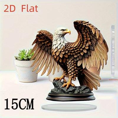 Flache 2D-Dekoration aus Acryl im böhmischen Stil – perfekt für Zuhause und Büro, ideales Weihnachtsgeschenk, Schmuckstück und Büro-Wanddekoration