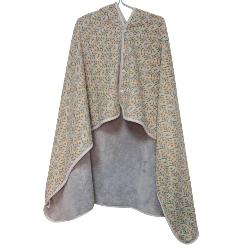 Japanische Büro-Nickerchen-Decke - Doppelseitiger dicker Winterschal