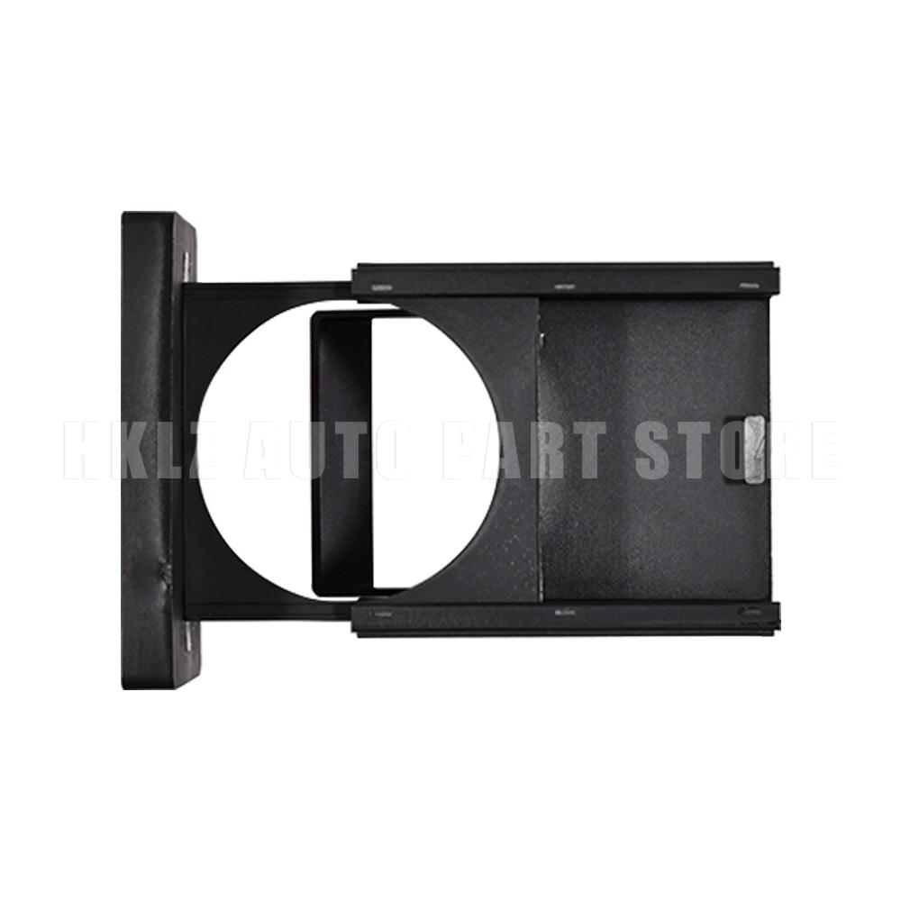 1/2 Pcs Dashboard Mount Cup Holder For VW T4 Transporter Multivan Caravell Center Console Ashtray Slot Organizer Black
