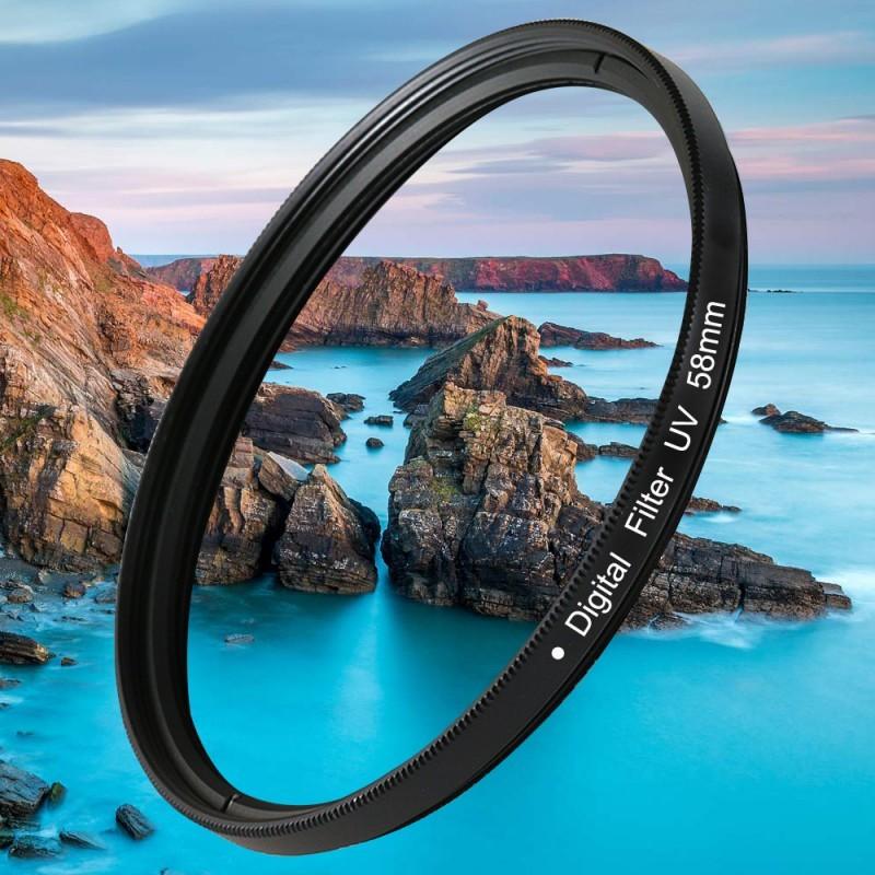 

37 40.5 43 46 49 52 55 58 62 67 72 77 82mm Universal lens UV Digital Filter Lens Protector for canon nikon Sony DSLR SLR Camera 37mm
