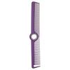 Professional Heat-Resistant Plastic Pin Tail Hair Comb for Barbers and Salons
