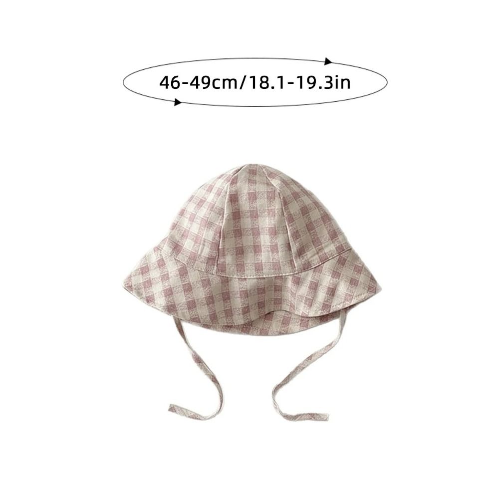 Korean Style Baby Fisherman Cap Cotton Kids Sunscreen Hat Kids Wide Brim Hat  for Kids Boy Girl