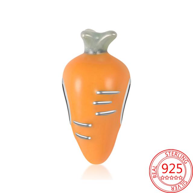 

Стерлингового серебра 925 пробы, подвеска-подвеска с кроликом, морковью, совой, змеей, фламинго, крабом, генеалогическим древом, подходит для оригинального браслета и браслета, бусины