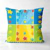 # Colorful Star Print Throw Pillow Covers Pattern Cushion Cover Suitable For Sofa Bedroom Car Pillow Cover