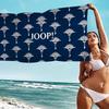 Funny Printed J-Joop Microfiber Printed Beach Towel Mountain Climbing Yoga Beach Swimming Running Absorbent Soft Towel