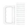 Plastic Clay Texture Tool Set 12 Piece with Hand Frame and Mixed Sleeve Designs for Pottery Cups Tiles and Home Practice Work for DIY