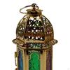 Candle Lantern Decorative, Patio Decor Holder Wind Lamp Candlestick for Indoor and