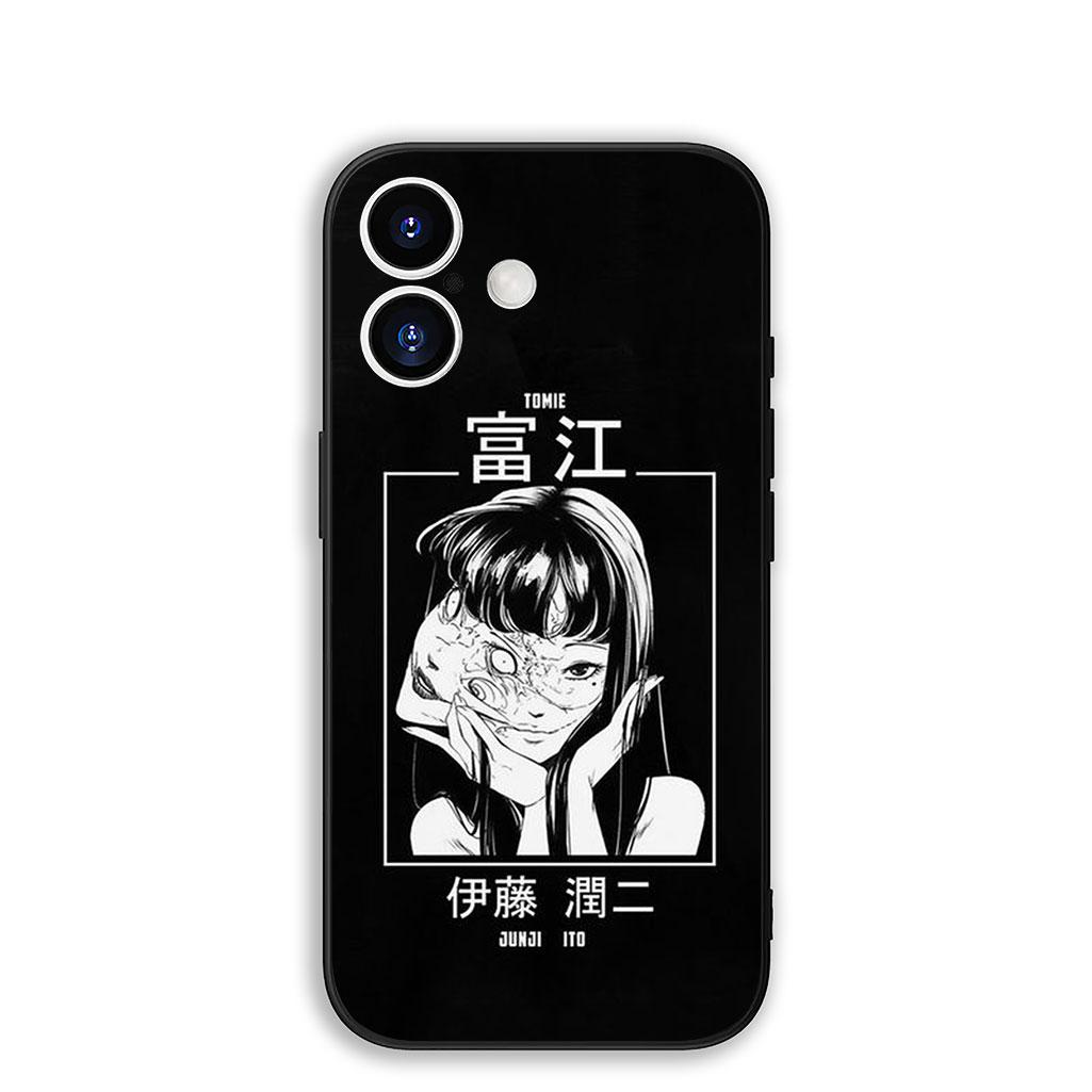 

Cover for Samsung Galaxy S22 S21 S20 Fe Ultra S9 Plus + A13 A22 M21 M31 M55 M15 Phone Case Tomie Anime Junji Ito Collection Galaxy S20+