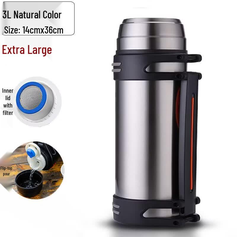 UOSO Stainless Steel Insulated Travel Pot