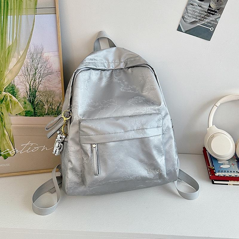 Casual versatile backpack women's new fresh and fashionable junior high school high school student schoolbag travel backpack