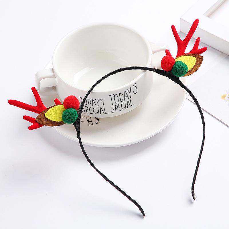 

Christmas Antler Headband Hair Clip - Cute Reindeer Accessories for Women & Children