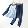 Spring & Summer Lyocell Pajamas - Unisex Children's Loose-Fit Belly Protection for Teens