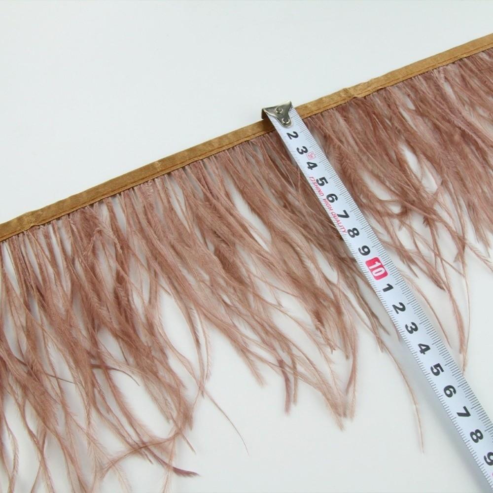1 Meter Sewing Decoration Natural Ostrich Feathers  Costumes Sewing Accessories