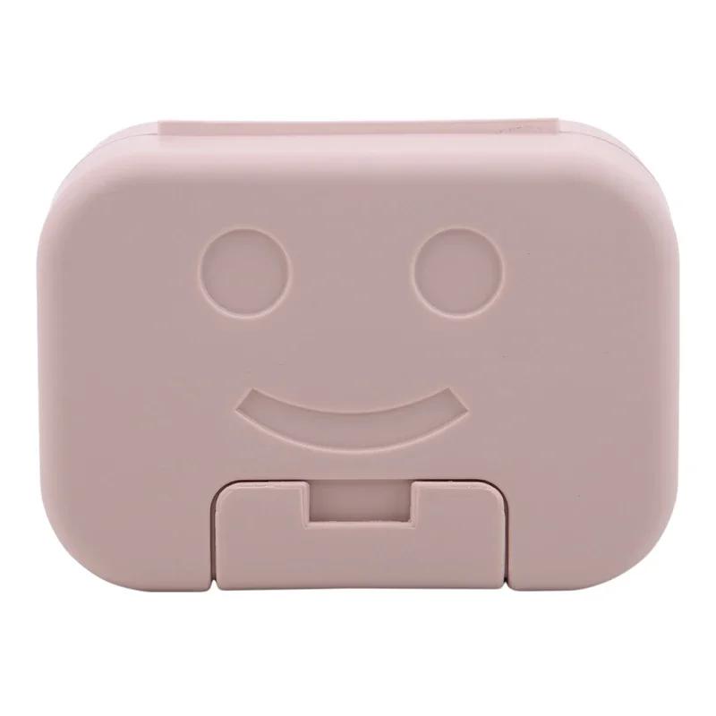 Soap Storage Box for Home Bathroom, Travel Portable Soap Box With Lid Sealed, Nordic Style