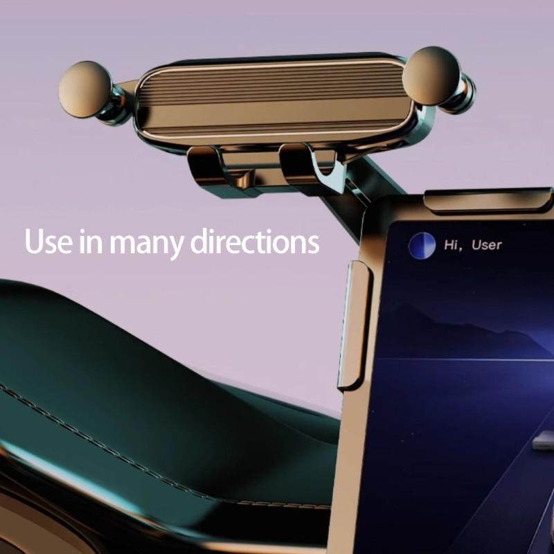 Adjustable Universal Ball Head Phone Holder for Car Dashboards with Silicones Without Residues Adhesive Auto Locking