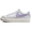 (WMNS) Blazer Low Platform 'White Lilac Bloom' Women's DJ0292-114