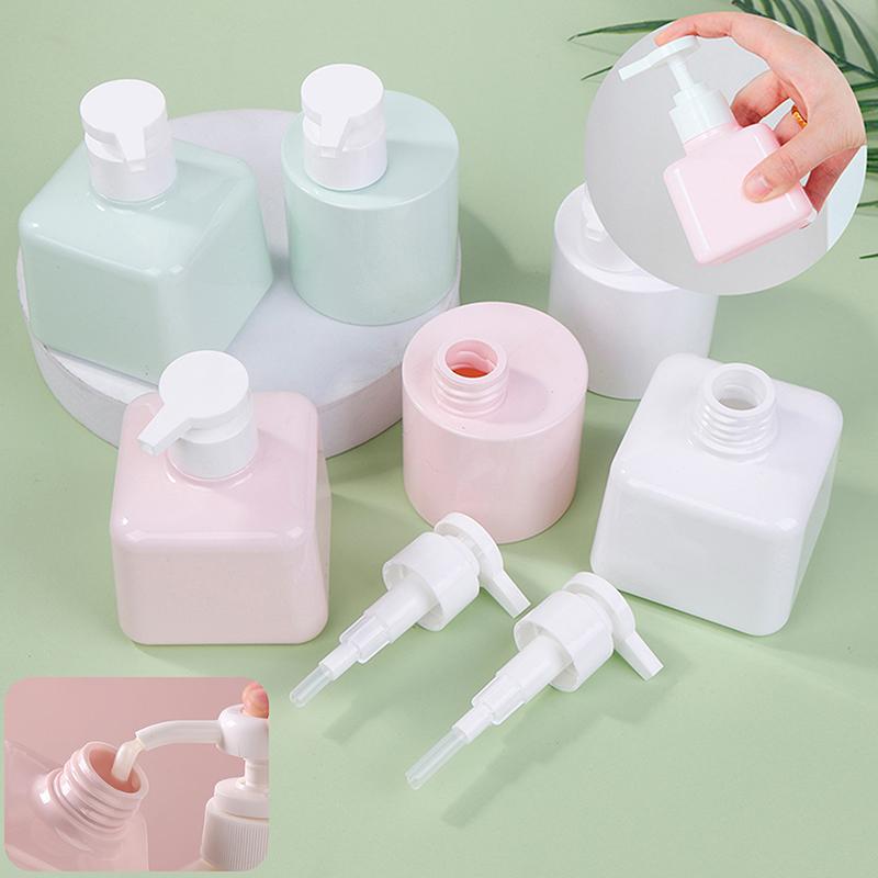 200/300Ml Press Pump Bottle Liquid Lotion Dispenser Plastic Refillable Bottles Empty For Travel Shower Gel Soap Container