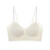 Cloud-Like Seamless Concealer Bra for Women — Slimming, Glittery, Fixed Cup Design, Beautiful Back, Thin and Supportive for Large Busts