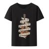 Funny Social Media Drama Cartoon Graphic T Shirts Humor Style UnisexShort Sleev Comfortable Loose Breathable Camisetas