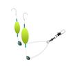 Enhanced Bottom-Fishing Double-Hook Rig with Iseni Hooks for Large European Carp
