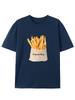 Novelty Vintage French Fries Gothic Y2k Grunge Harajuku Summer Streetwear Unisexs Unisex T Shirt Tee Casual Oversize ONeck Top