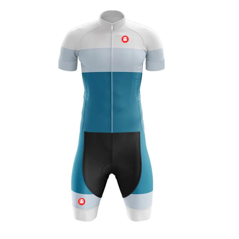 Triathlon Skinsuit Herre Cykeltøj Sommer Åndbar Cykeldragt Sæt 2026
