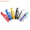 Y4UA 1 Pair Stylish Rear Pedals Lightweight Rear Pedals Motorcycle Modified Rear Pedals Aluminum Alloy Suitable for NMAX155
