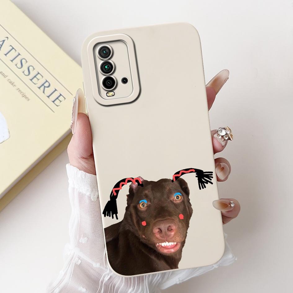 Shockproof Cover For Xiaomi Redmi 9T Case Redmi 9 Power Funda Cute Panda Rabbit Soft Phone Cases For Redmi9T Redmi9 Power Bumper