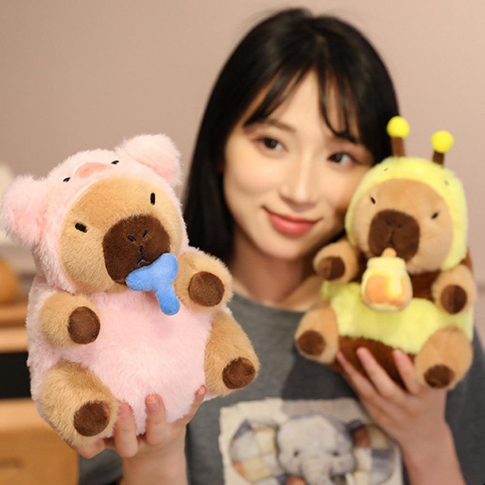 Cockroach Capybara Plush Doll Soft Capybara Stuffed Doll  Friends Holiday Present