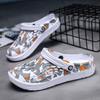 2025 Summer Large Size 4849 Sandals Men's Fashion Casual Slippers Outdoor Beach Shoes Breathable Hole Shoes