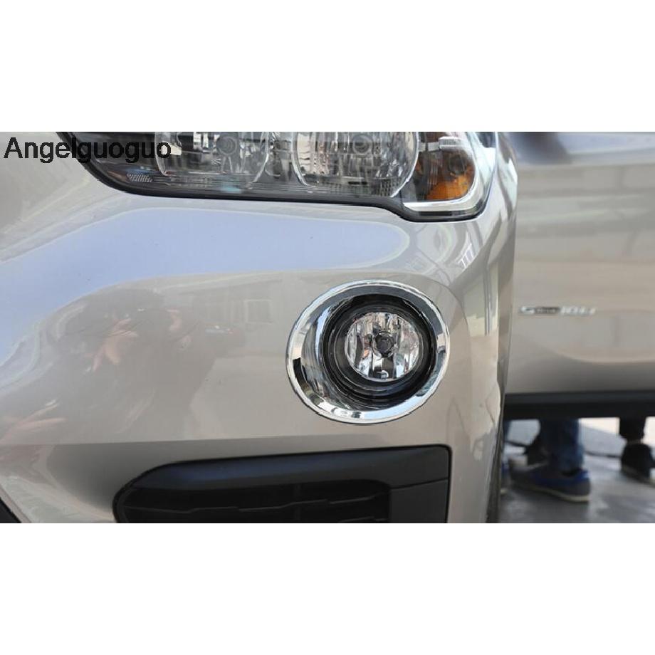 Angelguoguo Car Front Fog Light Lamp Cover Trim For BMW X1 F48 2016