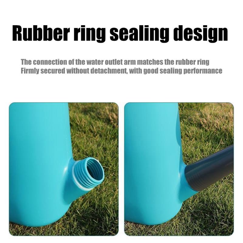 Large Capacity Plastic Plant Watering Can With Adjustable Nozzle for Outdoor Cleaning And Horticulture