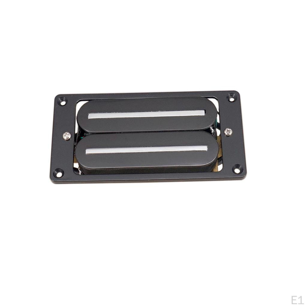 Pickup Neck + Bridge Pickups Set for Electric Guitar, Black