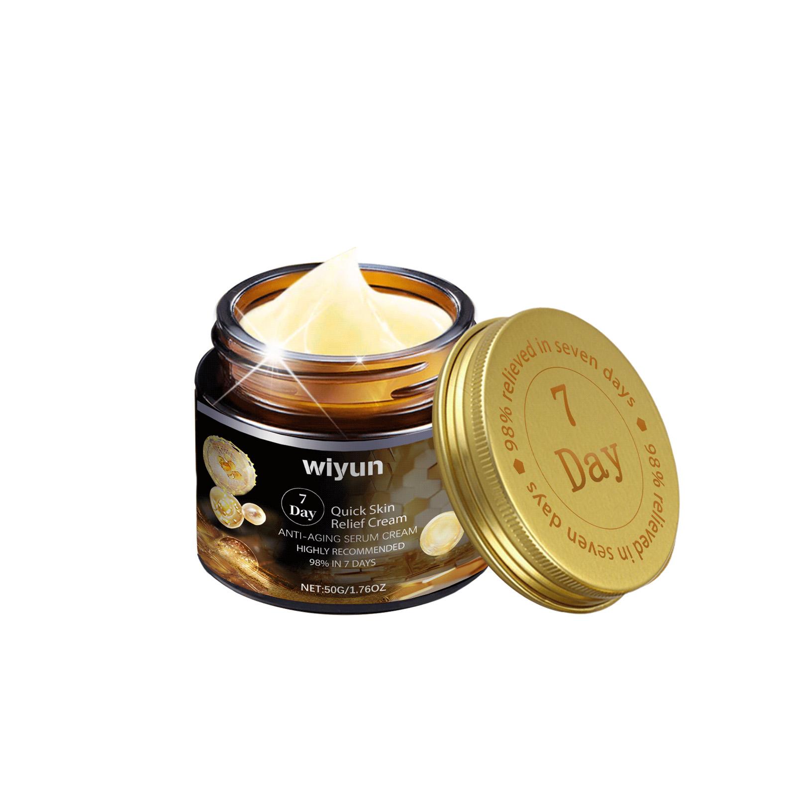 

WIYUN Dark Spots Face Cream Moisturizer - Melasma & Melanin Remover Anti-Aging Fine Lines Brightening Facial Care Product