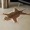 Cartoon Leopard Carpet Home Decoration, Bedroom Plush Carpet, Living Room Carpet Absorbent And Anti-Slip Carpet