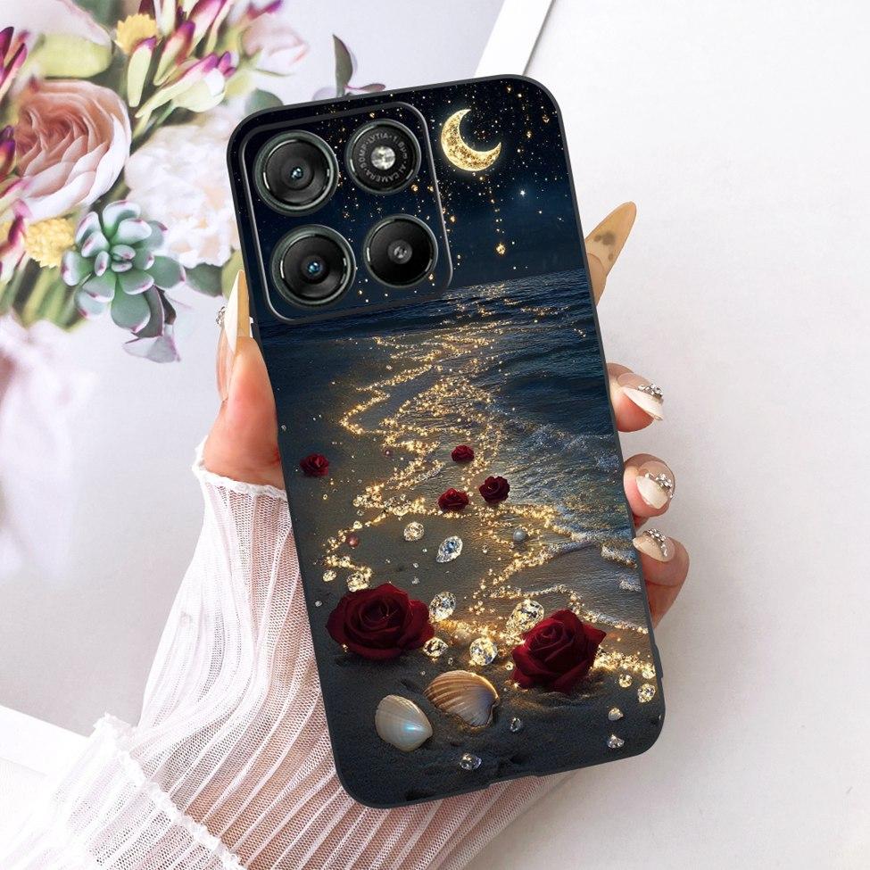 For Moto G57 Power 5G Case Cover Fashion Butterfly Cute Cool Painted Soft Phone Casing For Motorola Moto G57 Power 5G Bumper