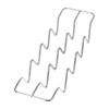 Taco Shell Taco Rack Kitchen Anti Rust Gap Design Heat Resistant Design Sliver Stainless Steel 24x7cm 27x7.3 Outings