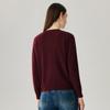 Zhaojun Women's 100% Cashmere Round Neck Cardigan