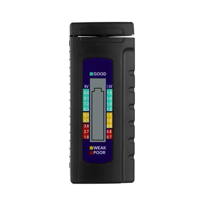 Digital Battery Voltage Tester for AA, AAA, Button Cells, and 9V Batteries