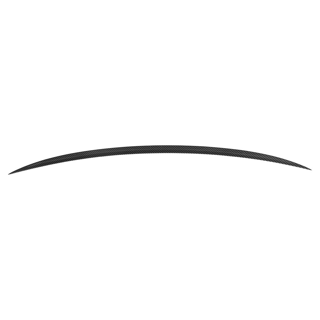 Trunk Rain Water Deflector Window Spoiler Carbon Fiber Style Replacement for Tesla Model 3 2017 2021