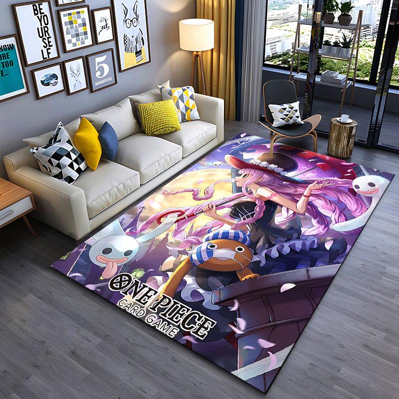 "One Piece Anime Ghost Design" Suitable As a Non-slip Mat for the Living Room or Bedroom Sofa