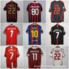 Maglia da Calcio Retro AC Milan 22 Manchester United Juventus Arsenal Barcelona Tottenham Maglia da Calcio Vintage Uomo Donna